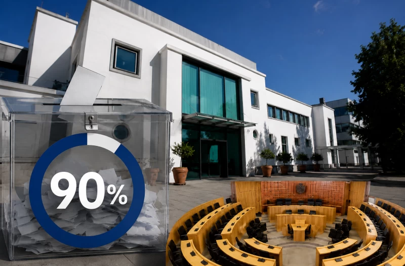 90% της καταμέτρησης: Κλειδώνει η νέα Βουλή  με 6 κόμματα